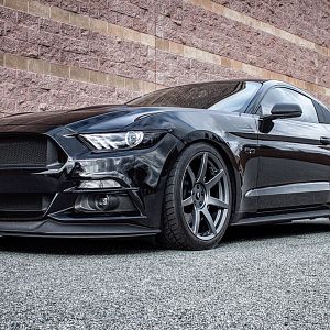 50th Anniversary Edition Black S550 on Project 6GR Wheels