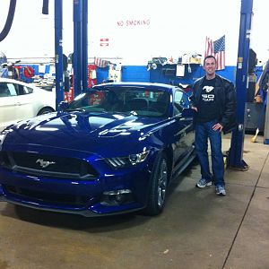 December 5th 2014, the day I picked my 2015 Mustang up from the dealership
