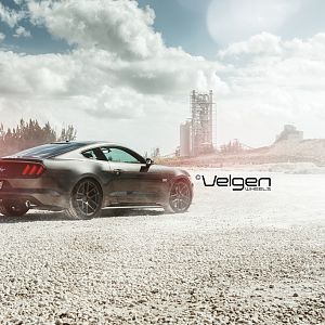 2015 Mustang GT Magnetic Grey on Velgen Wheels
VMB5s Matte Gunmetal 
20x9 & 20x10.5

http://velgenwheels.com