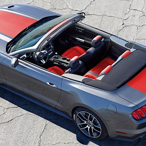2015 ford mustang gt magnetic red