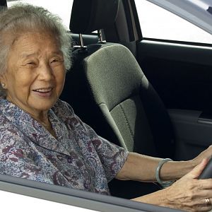 Old Person Driving