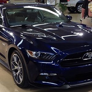 Kona Blue 50 Year Limited Edition @ Ford Nationals 2014
