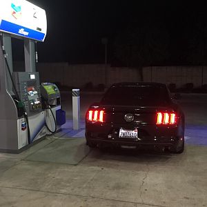 Gas station booty pic