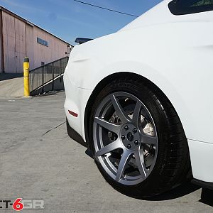 project 6gr wheels graphite white ford mustang s550 gt350 09 25288838379 o