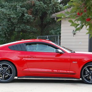 2016 Ford Mustang GT/CS, 6 spd auto, 401A, nav, 3.15 L/S, Roush axle-back exhaust, x-pipe...