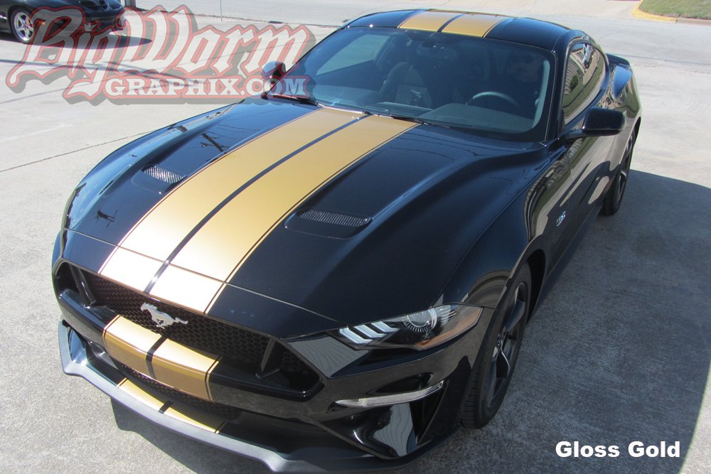 2018 Mustang Pinstripe Dual Full Length Stripes in Gloss Gold
https://www.bigwormgraphix.com/2018-mustang-pinstripe-dual-full-length-stripes.html