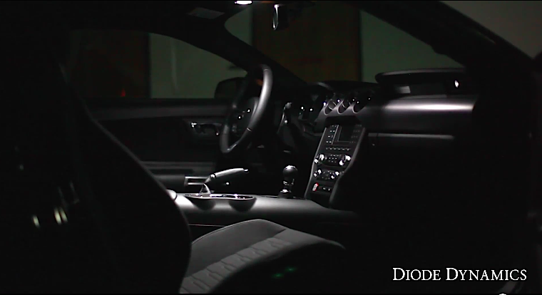 2015 Mustang Interior Led Lighting Installation By Diode
