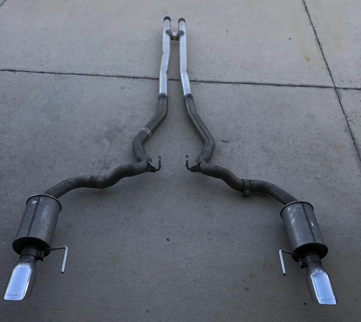 roush h pipe