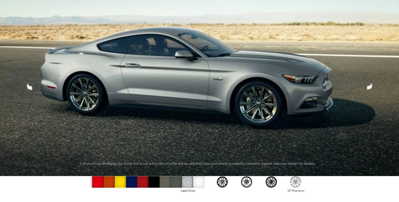 Official 2015 Ford Mustang website now open | Page 2 | 2015+ S550