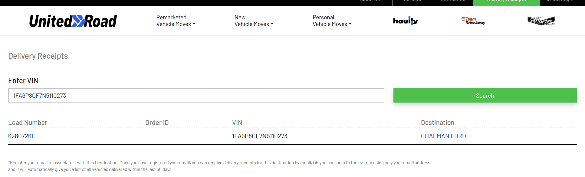 Order Tracking - New way to get more info / United Road | 2015+ S550  Mustang Forum (GT, EcoBoost, GT350, GT500, Bullitt, Mach 1) - Mustang6G.com