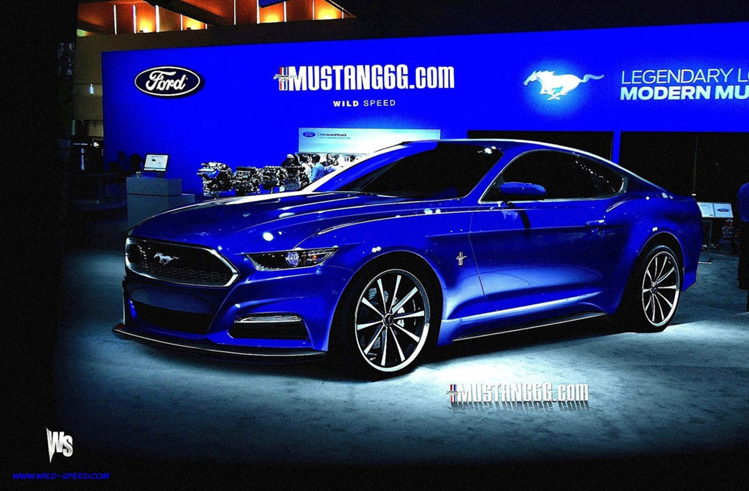 2015 Mustang Render (Blue) - Mustang6G.jpg