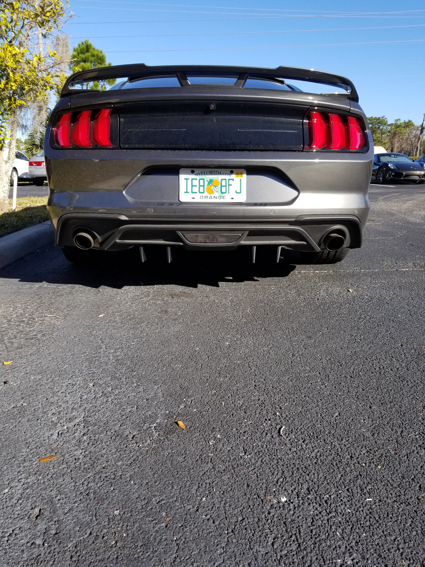 Ecoboost rear diffuser fins 2015+ S550 Mustang Forum (GT, EcoBoost