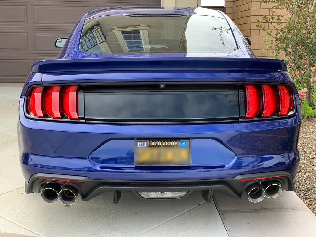 20182019 rear bumper on 20152017 2015+ S550 Mustang Forum (GT