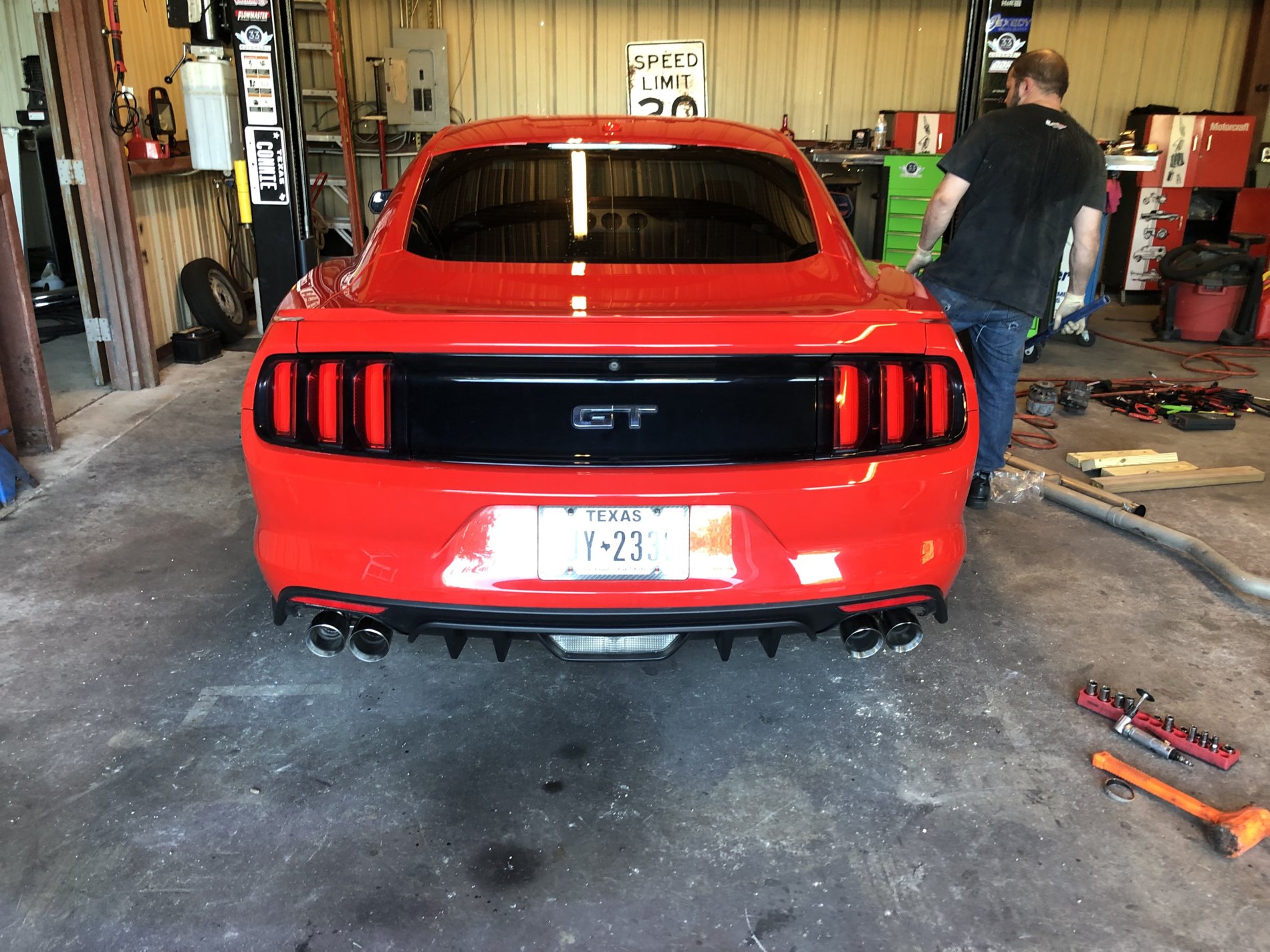 New quad tip diffuser Page 3 2015+ S550 Mustang Forum (GT, EcoBoost