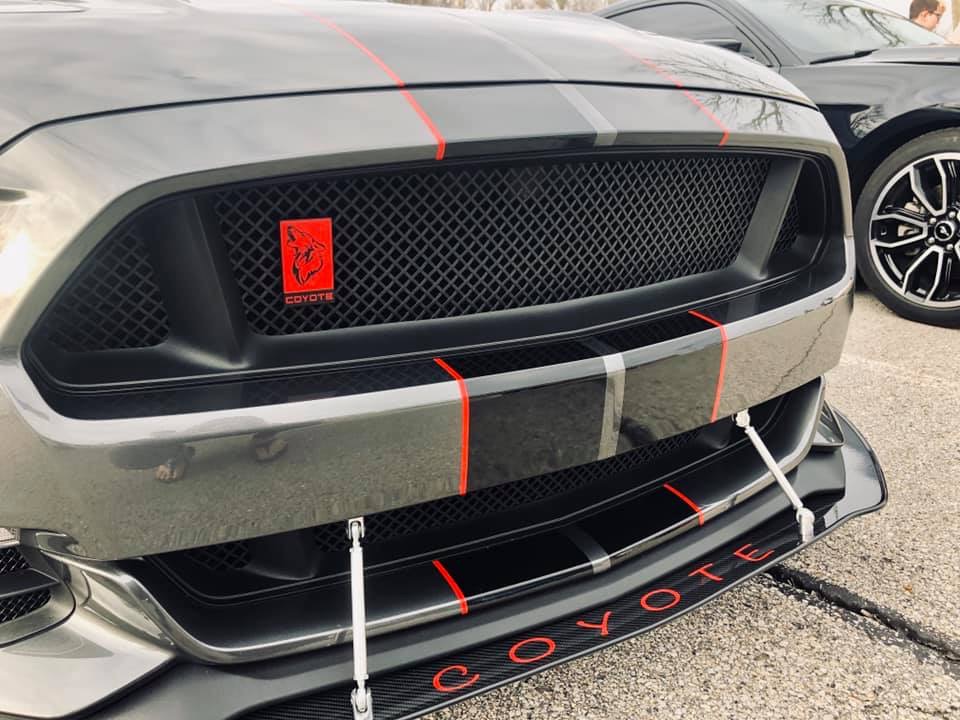 Coyote badge on gt350 style bumper? 2015+ S550 Mustang