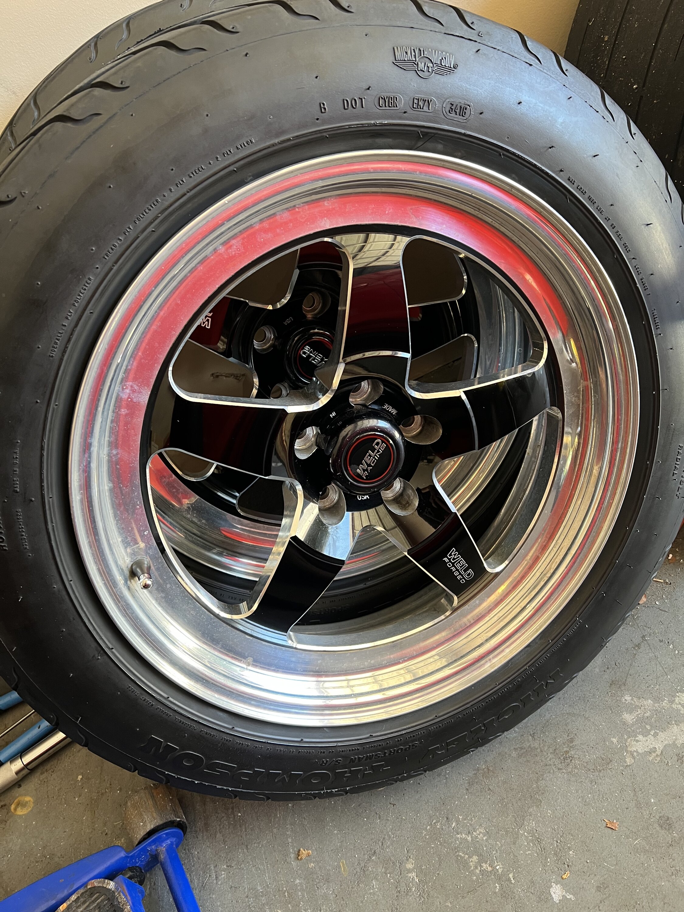 Florida - Weld S71 18x5 front runners with 28x6-18 Mickey Thompson ...