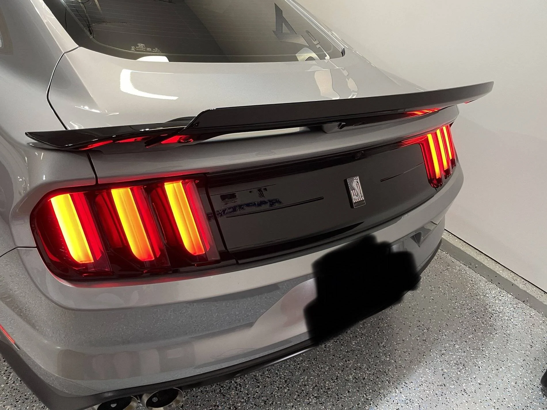 Smoked Euro Tail Lights Mustang