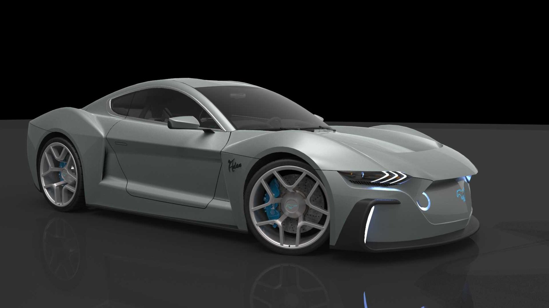 Electric Mustang concept video (not official) | 2015+ S550 Mustang