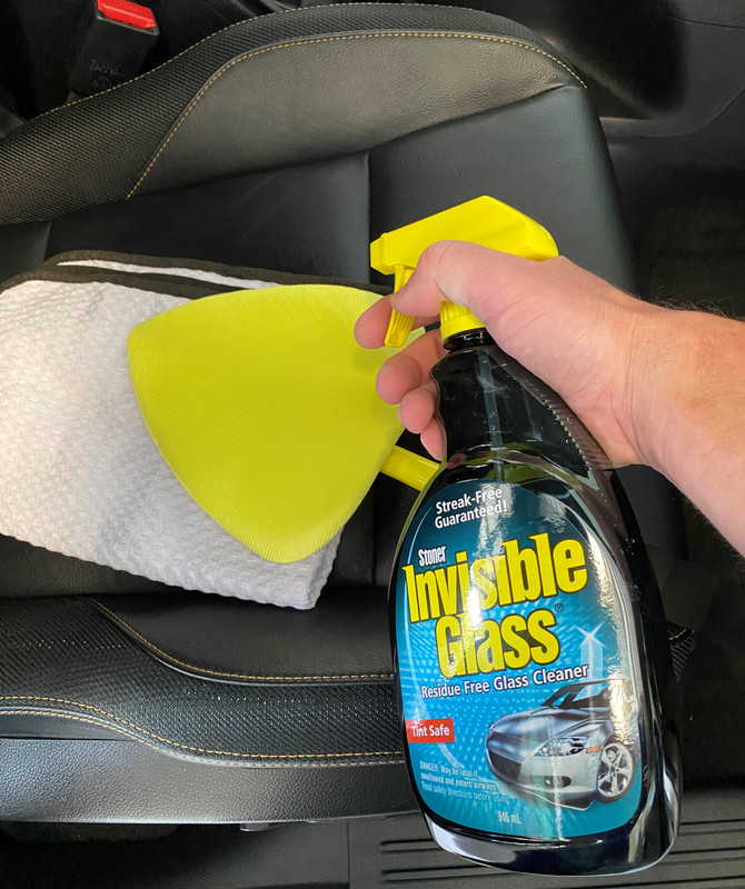Cleaning rear interior glass, how do you do it?