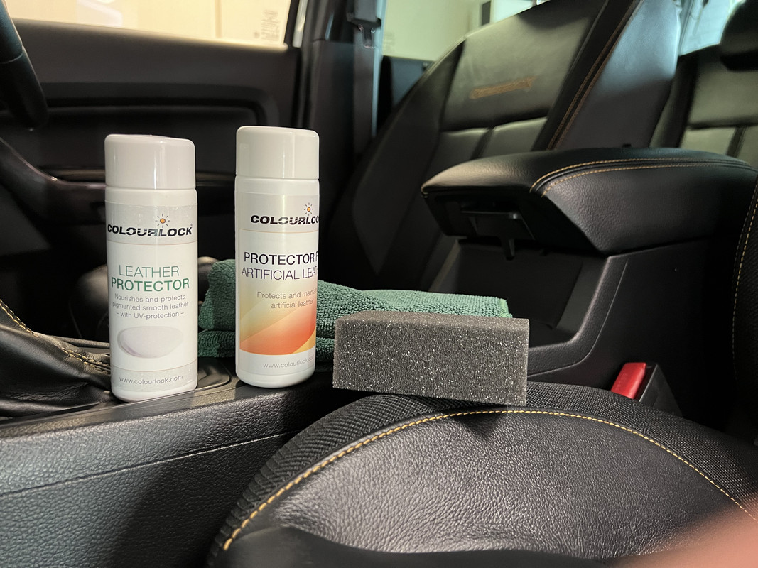 Easy leather care with Bowden's Own Leather Love and Leather Guard.