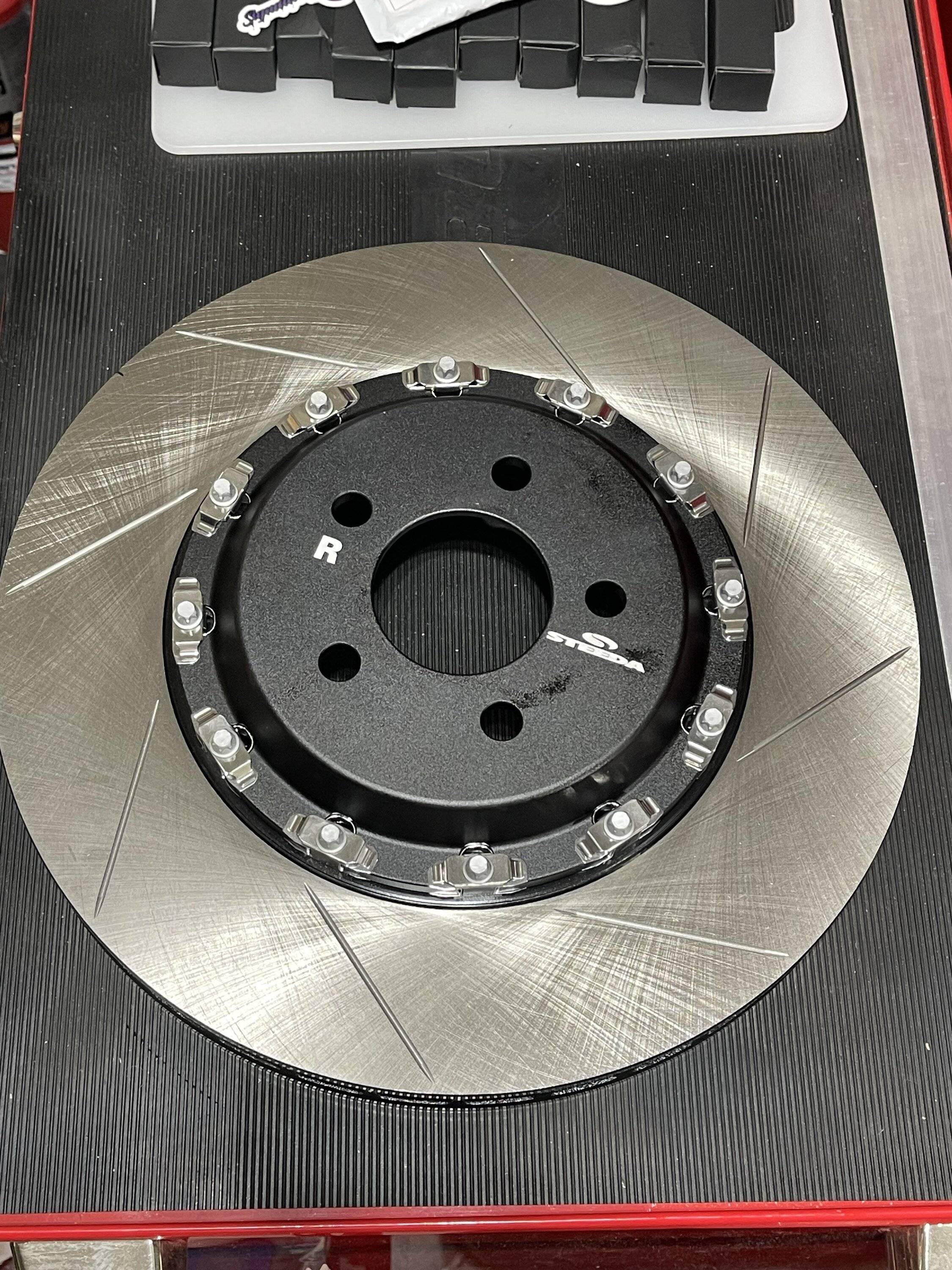 EBC BSD Rear Rotors (320x11mm) | 2015+ Ford Mustang (6th Gen) 2.3L Turbo main image 1