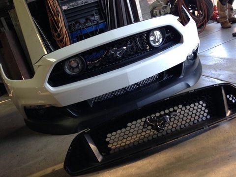 that foglight grill'd s550 build  2015+ S550 Mustang Forum (GT