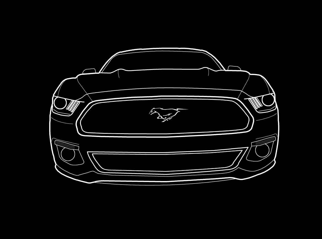 Download Mustang Silhouette | 2015+ S550 Mustang Forum (GT ...