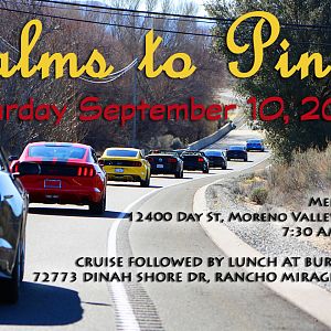 SoCal Meet & Cruise #13: Palms to Pines - September 10, 2016