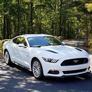 2016 Oxford White Mustang GT PP