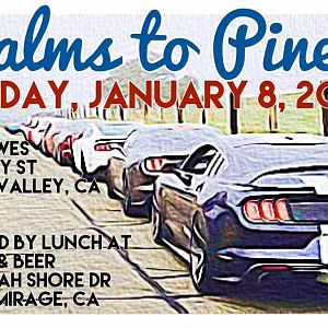 SoCal Cruise: Palms to Pines - January 8, 2017