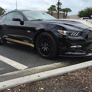 First 2016 Hertz Shelby to come off the truck in Orlando. Was the first to rent and drove to the Keys.