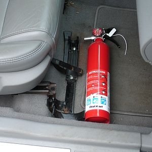 DIY Fire Extinguisher mount