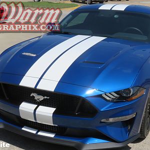 2018 Mustang Gloss White Wide Stripes
https://www.bigwormgraphix.com/2018-mustang-wide-dual-full-length-stripes.html