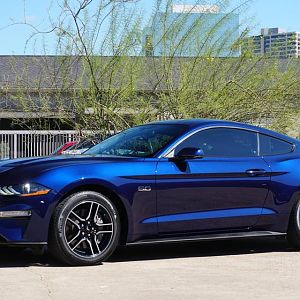 2018 Kona Blue Mustang GT