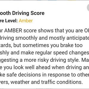 Smooth Driving Score