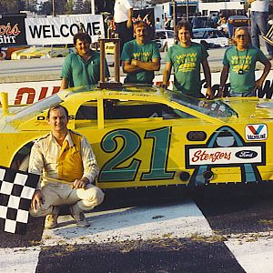 Feature Win #112, Queen City Speedway, Sept 28, 1986