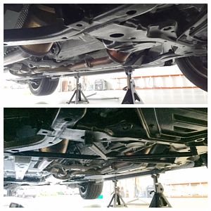 Stang   Extreme K member Brace   Before&After