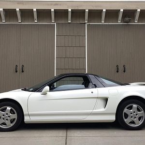 "Yuki" 1992 Acura NSX
Ultra Rare Grand Prix White
20K miles, bone stock original, 5sp.
Bought after I sold my Porsche Speedster as my "next investm