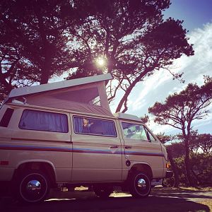 "Ophelia"
1984 VW Vanagon Westfalia, Fully restored.