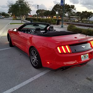 2017 Mustang Ecoboost Convertible