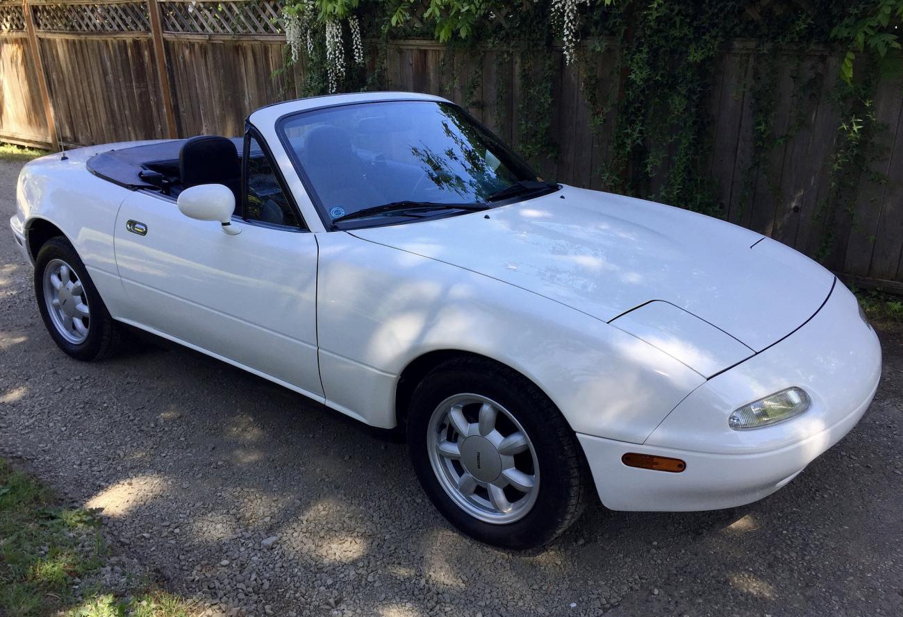 1990 Mazda Miata
First year, one owner 7000 miles, manual
Bone stock, completely original, B package car