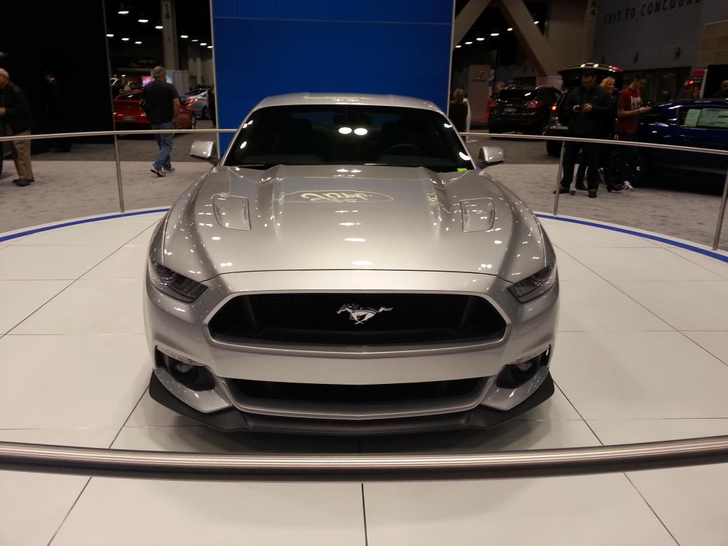 2018 Ford Bronco >> Pics: Ingot Silver 2015 Mustang GT at Cincinnati Auto Expo | 2015+ Mustang Forum News Blog (S550 ... 2018 Ford Bronco >> Pics: Ingot Silver 2015 Mustang GT at Cincinnati Auto Expo | 2015+ Mustang Forum News Blog (S550 ...