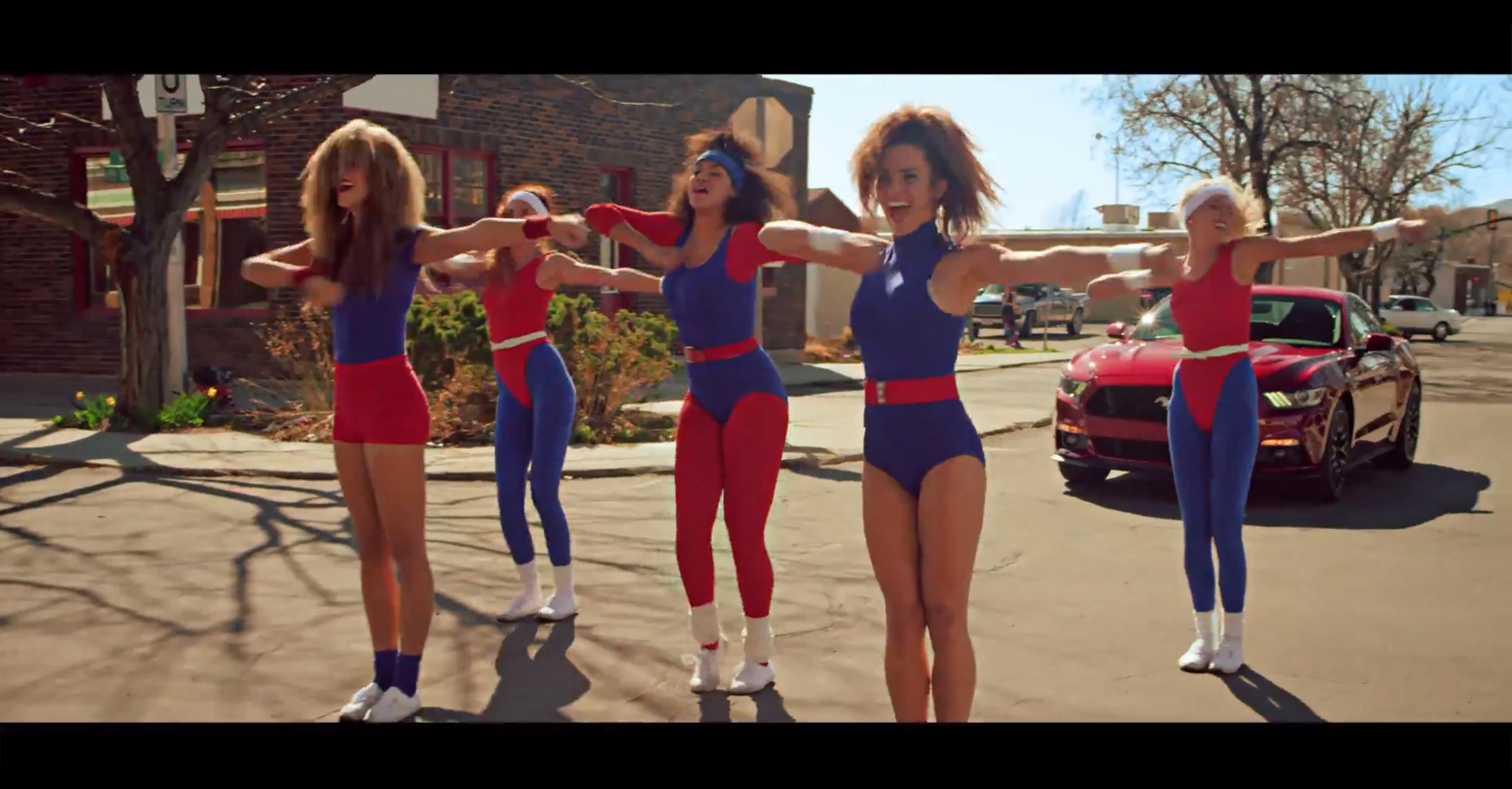 2015 Ford Mustang 80’s Aerobic Dance Battle Ad | 2015 ...