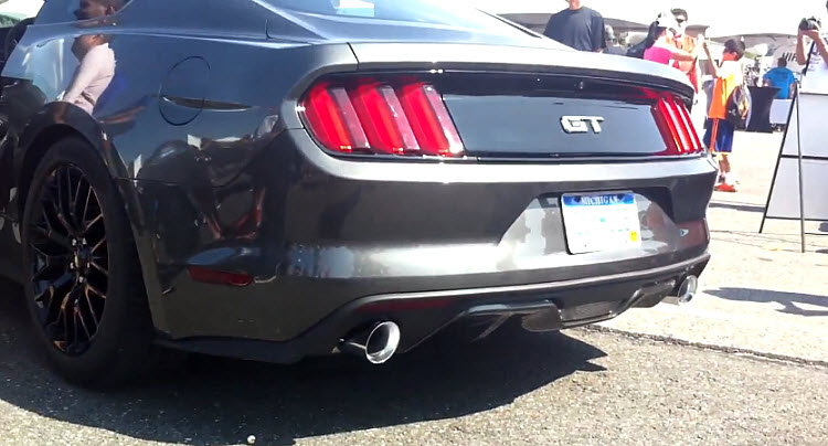 Ford racing exhaust ford gt #4