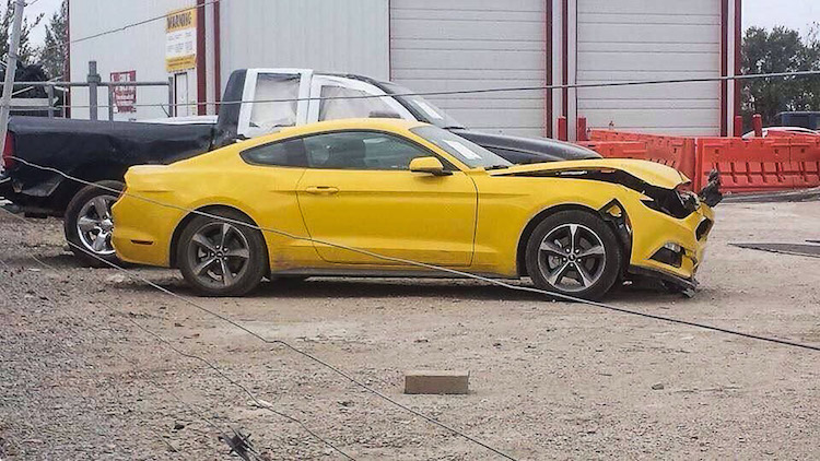 First Wrecked 2015 Mustang | 2015+ Mustang Forum News Blog ...