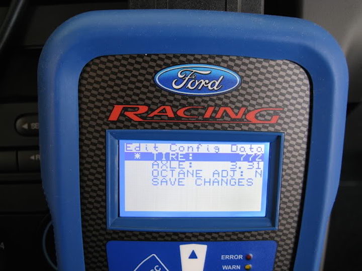 Ford racing procal performance calibration #5