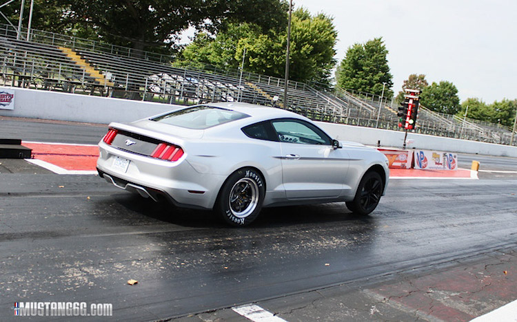 Ford mustang v6 1 4 mile times #9