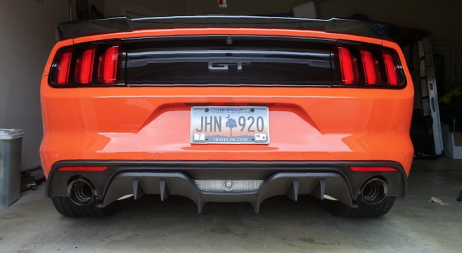 2015 Mustang RTR Rear Valence | 2015+ Mustang Forum News ...