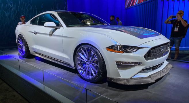 LIVE: Mustang Lithium Electric Prototype from SEMA 2019 