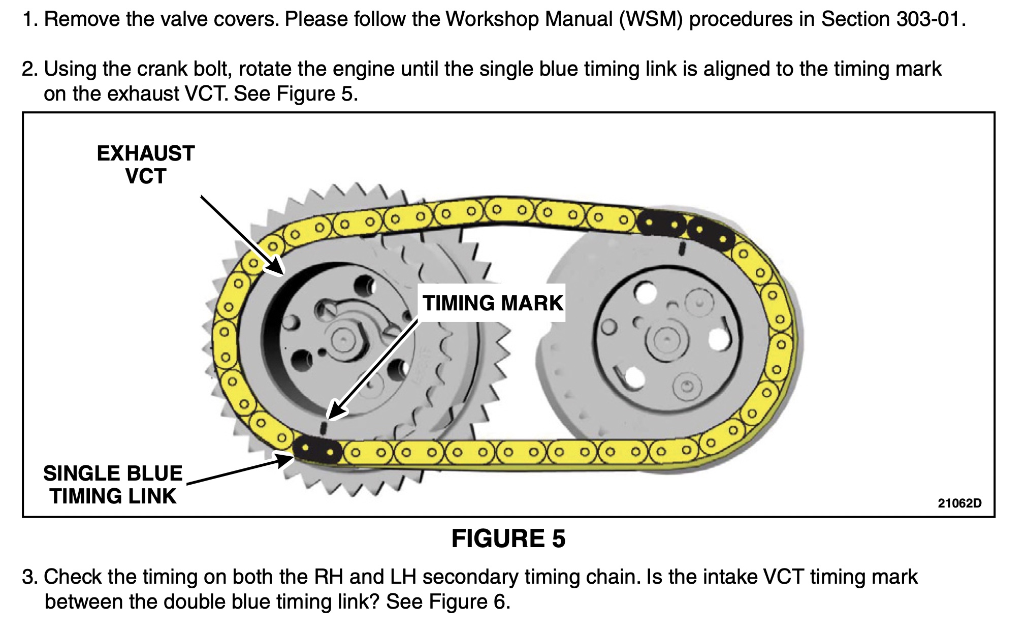 TSB for GT500 / GT350 secondary timing chain tensioner [Service Guide attached] Page 3 2015